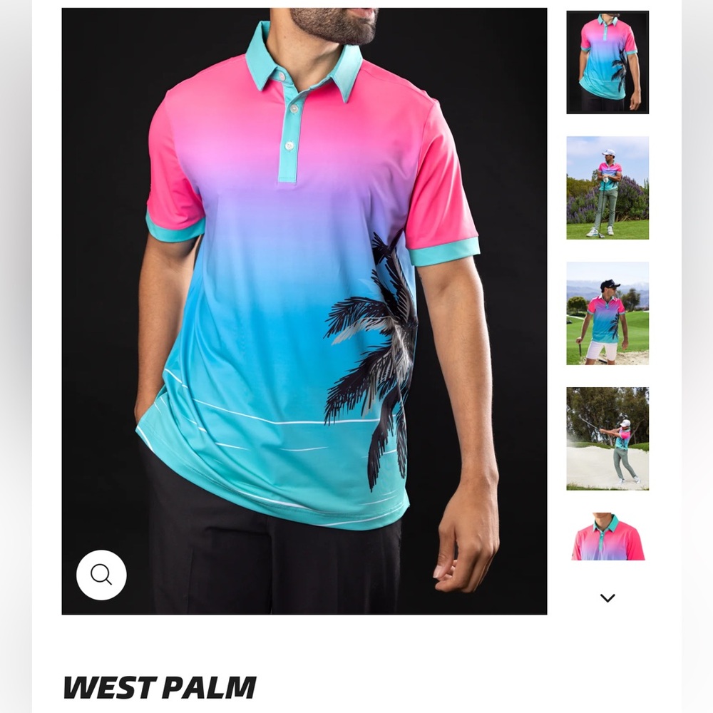 Sunday Swagger polo NWOT